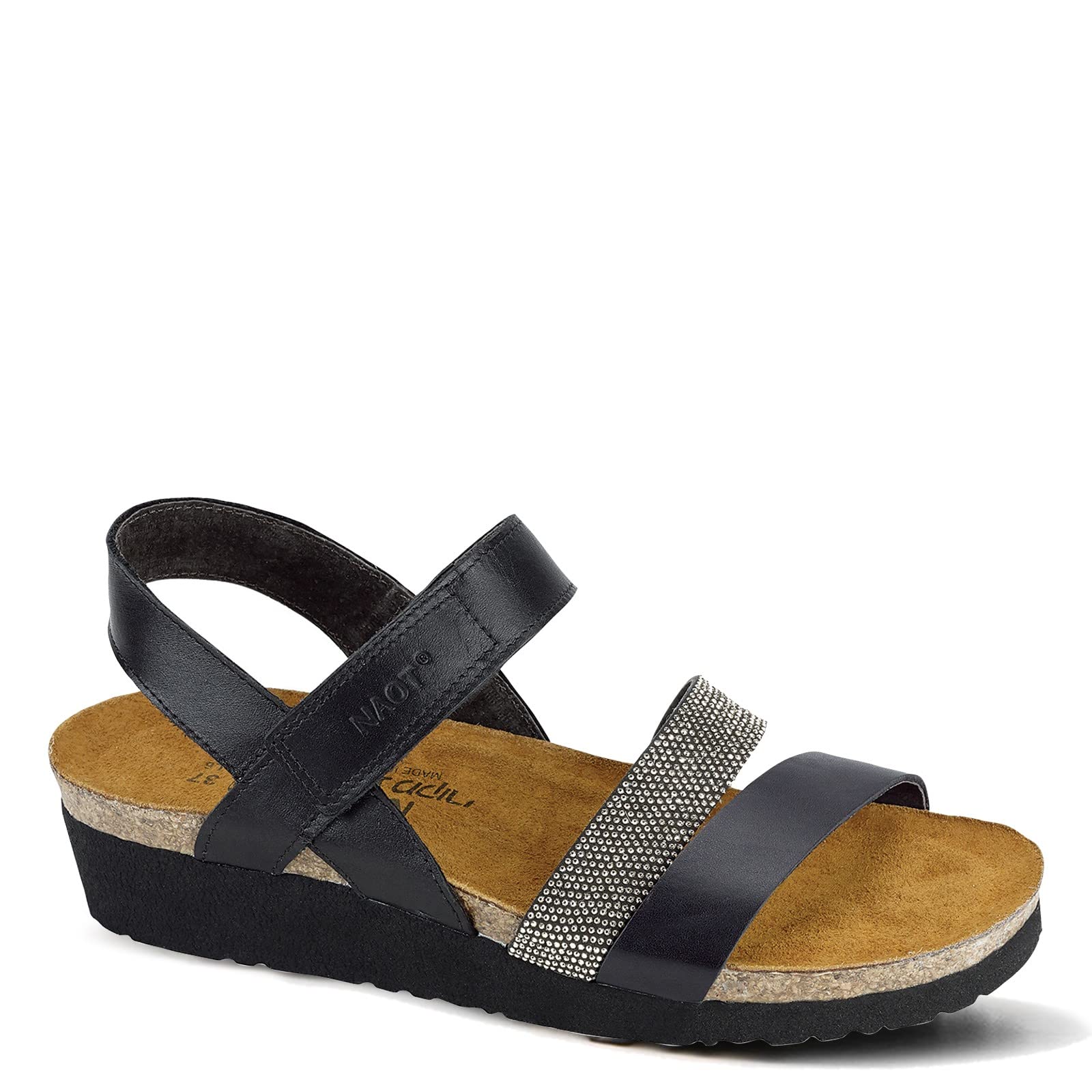 NAOT Women's Krista Comfort Sandals - Orthopedic Leather Sandals for Women with Arch Support - Perfect for Walking, Travel & Casual Wear