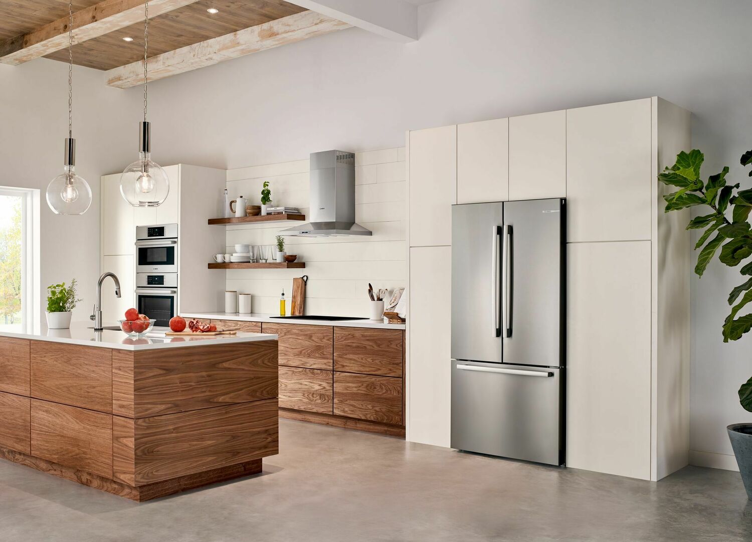 Bosch B36CT80SNS 800 Series 36-Inch French Door Bottom Freezer Refrigerator - Stainless Steel, Easy Clean, Energy Efficient - Perfect for Modern Kitchens & Open Floor Plans