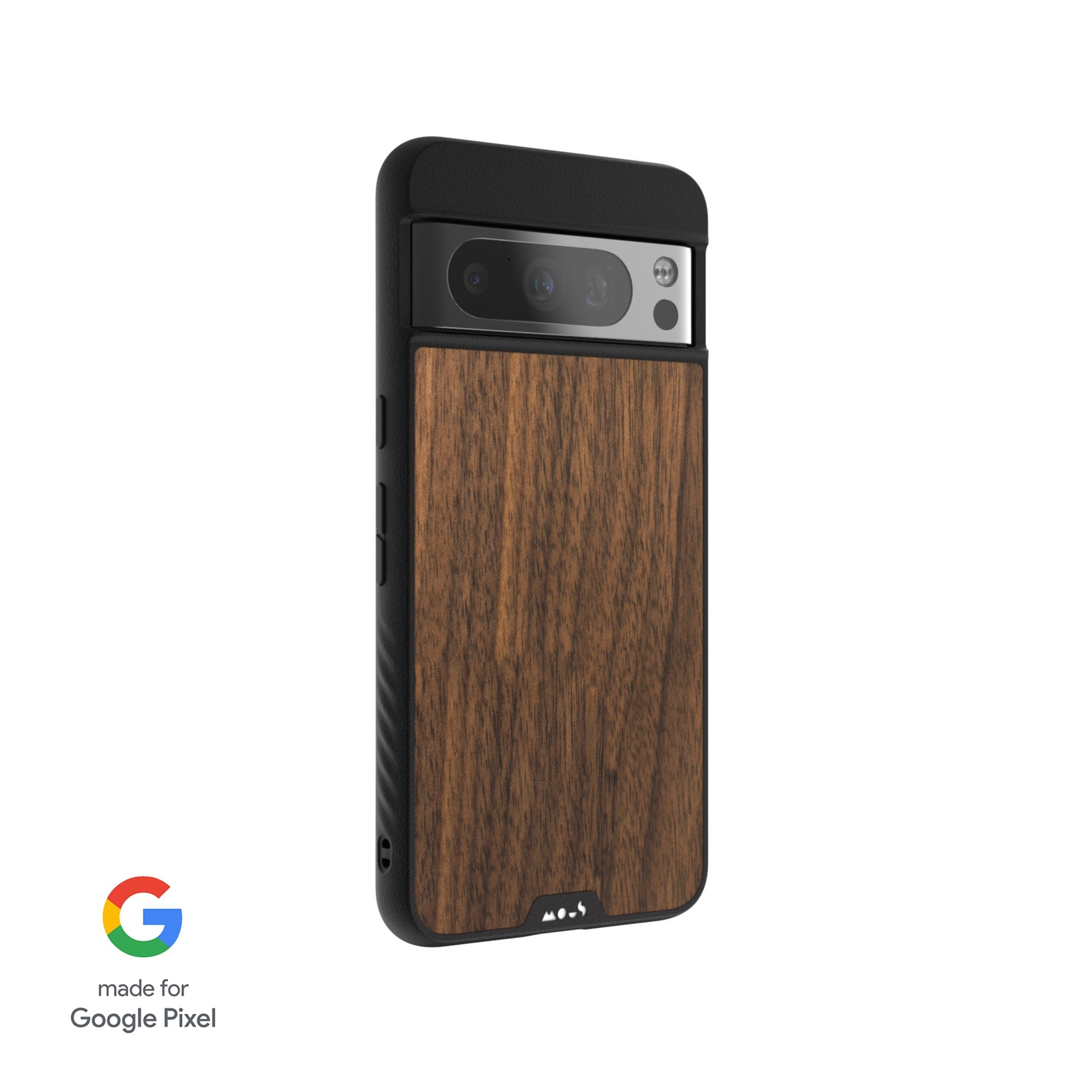 MagSafe® Compatible Walnut Phone Case for iPhone 14/13/12 Pro Max - Premium Wooden Protective Cover with Strong Magnetic Grip - Perfect for Home, Office & Travel Use