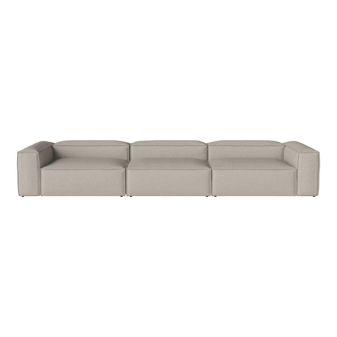Cosima 3-Seater Sofa - Modern Living Room Couch for Small Spaces | Comfortable Fabric Sectional Sofa for Apartments & Home Decor