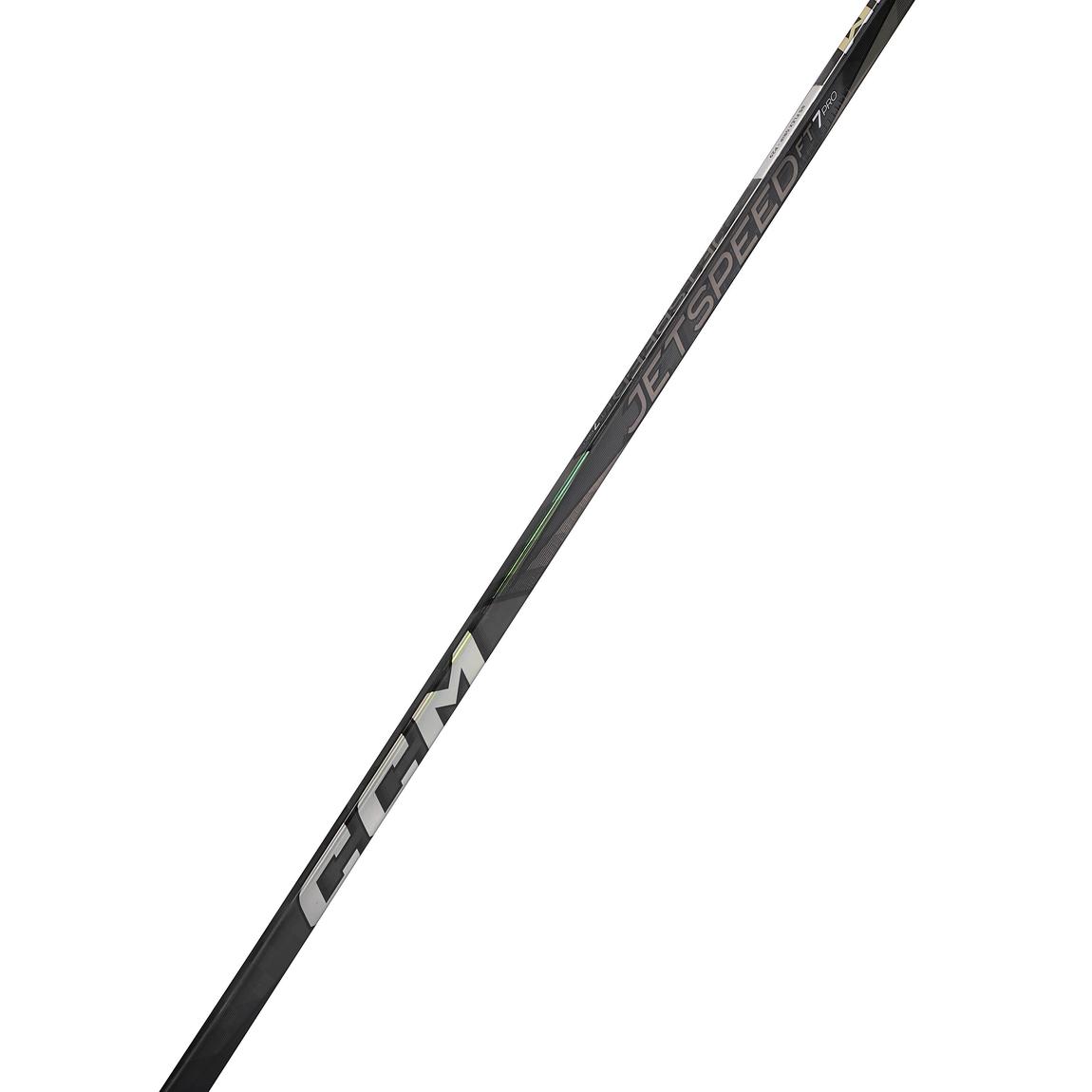 CCM Jetspeed FT7 Pro Custom Chrome Intermediate Hockey Stick - Perfect for Ice Hockey Training & Competitive Games