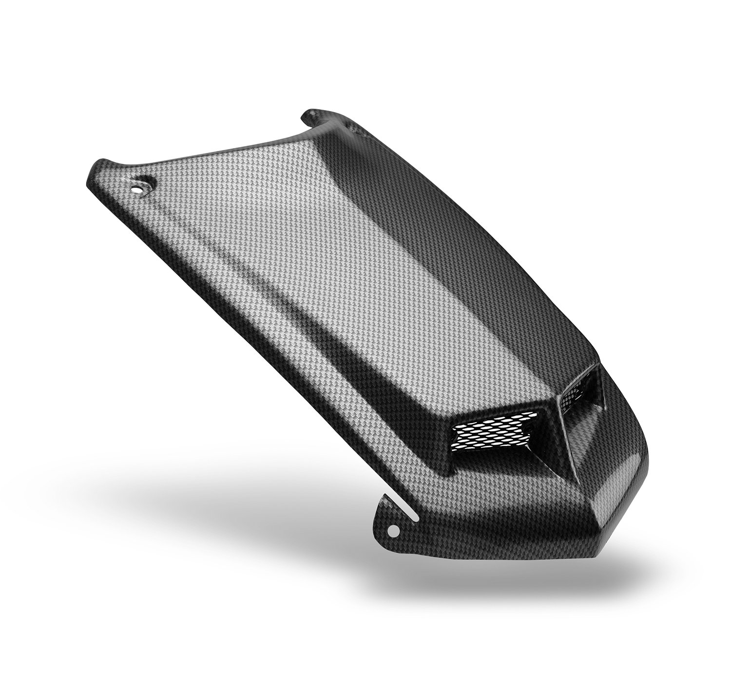 Maier USA Dominator Scooped Hood for Honda TRX450R - Black Carbon Fiber Replacement Hood - ATV & Off-Road Accessories - Perfect for Trail Riding & Dirt Track Racing