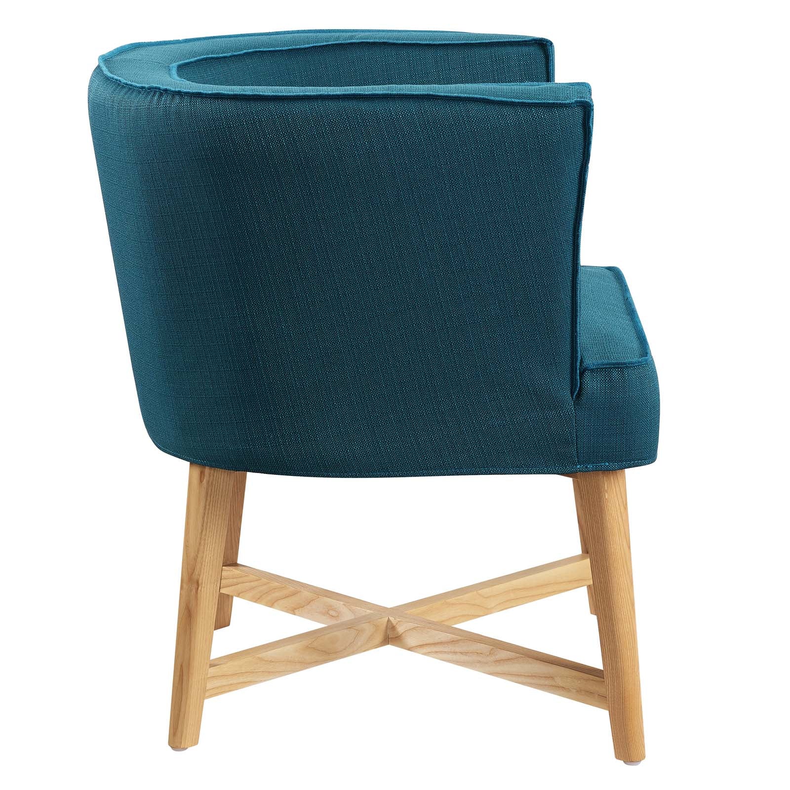 Anders Accent Chair Set of 2 - Modern Upholstered Fabric Living Room Chairs for Home Decor - Perfect for Living Room, Bedroom or Office Seating
