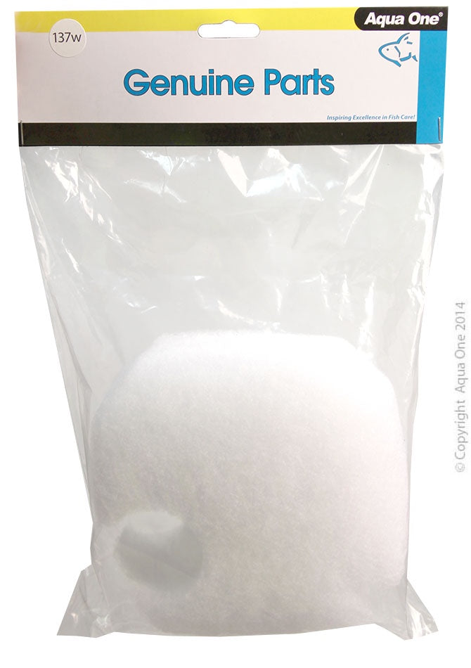 Aqua One Wool Ocellaris 850/850UVC 2-Pack Filter Media (137W) - Premium Aquarium Biological Filtration for Saltwater & Freshwater Tanks