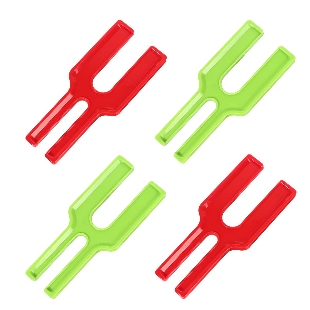 EXCEART 4-Piece Pom Pom Maker Kit - DIY Fluff Ball Weaver Needle Tool for Wool Yarn Knitting Crafts - Perfect for Kids & Adults - Great for Scarf, Hat & Home Decor Projects