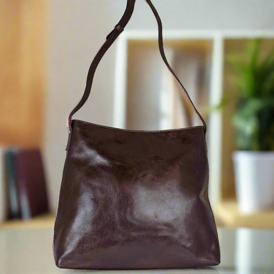 Premium Viceroy Genuine Leather Tote Bag for Women - Stylish & Durable Work Bag, Travel Carryall & Everyday Purse - Perfect for Office, Commuting & Shopping