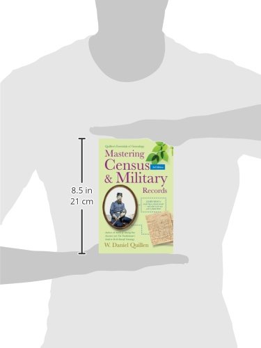 Mastering Census & Military Records (1) - Quillen's Essentials of Genealogy | Genealogy Research Guide for Family History & Ancestry Tracing | Perfect for Historians, Researchers & Family Tree Enthusiasts