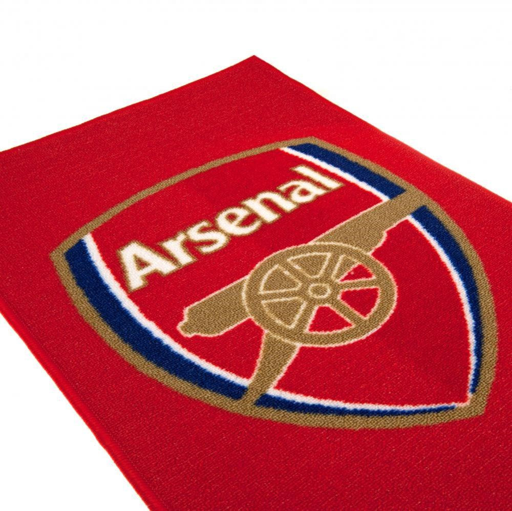 Arsenal FC Soccer Rug - Premium Non-Slip Football Team Carpet for Home & Office Decor - Perfect for Living Room, Game Room, or Man Cave