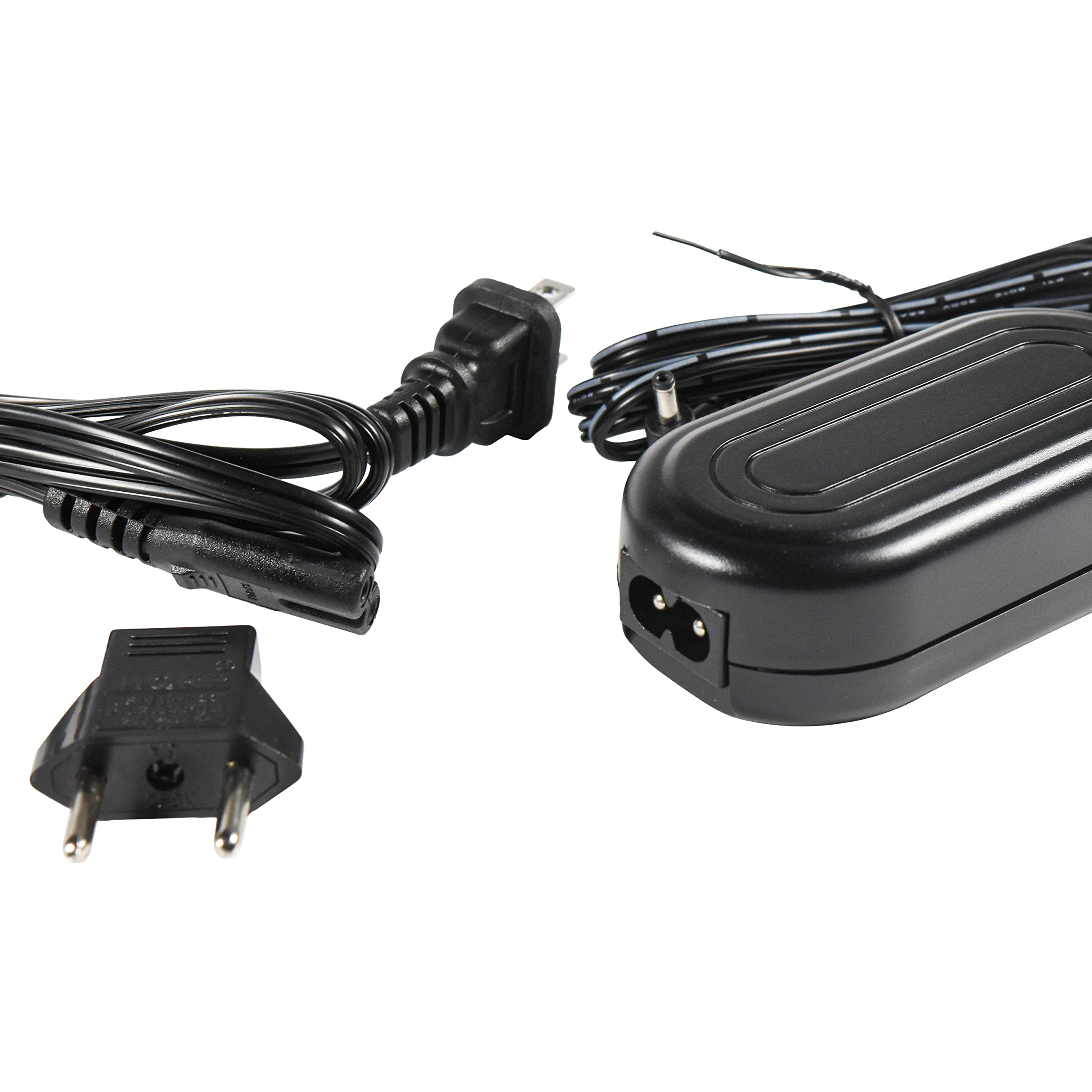 HQRP AC Adapter & Power Supply for JVC GR-SXM245/SXM250/DVL512/DVL515 Series Camcorders - Compatible with Multiple Models - Perfect for Home Videos, Travel Recording & Professional Filming