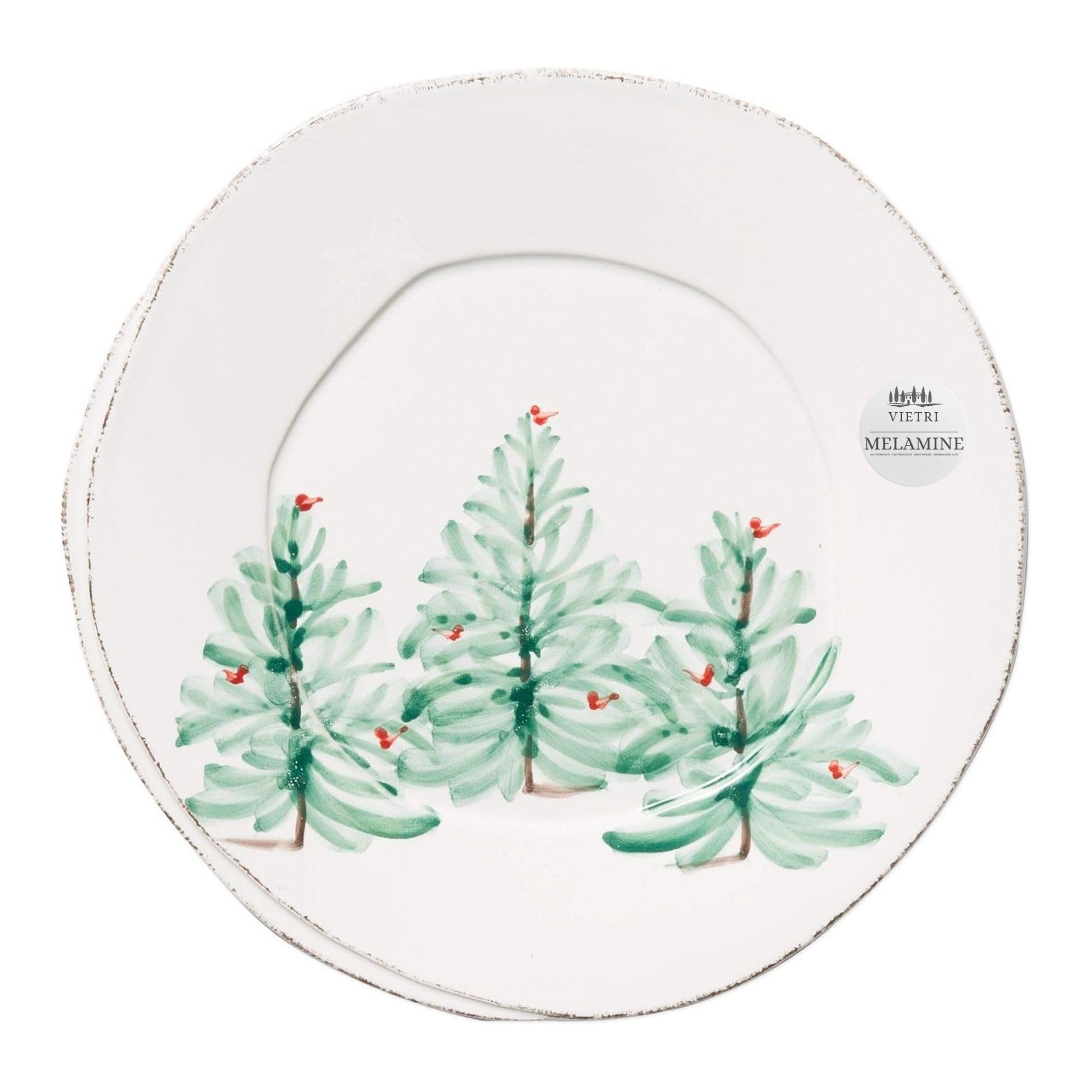 Vietri Melamine Holiday Dinner Plate - 11