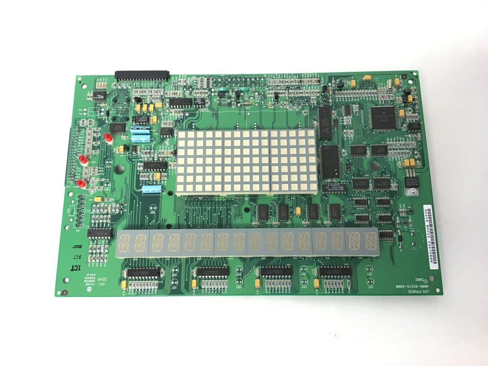 Original Life Fitness Recumbent Bike Console Display Electronic Board A084-92219-A011 - Replacement Part for Exercise Equipment | Home Gym & Commercial Fitness Use