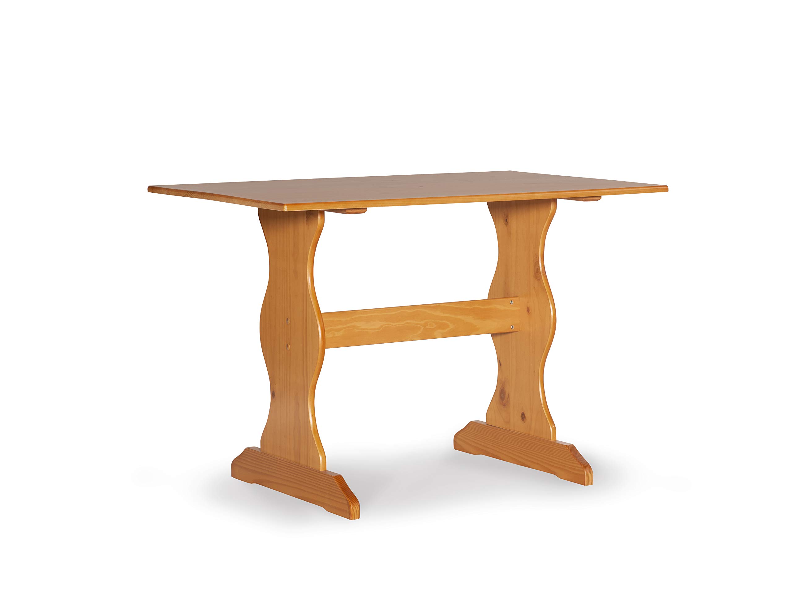 Linon Chelsea Cushion Set & Kitchen Nook Table - Stylish Dining Bench Seating for Small Spaces, Perfect for Breakfast Nooks and Cozy Corners