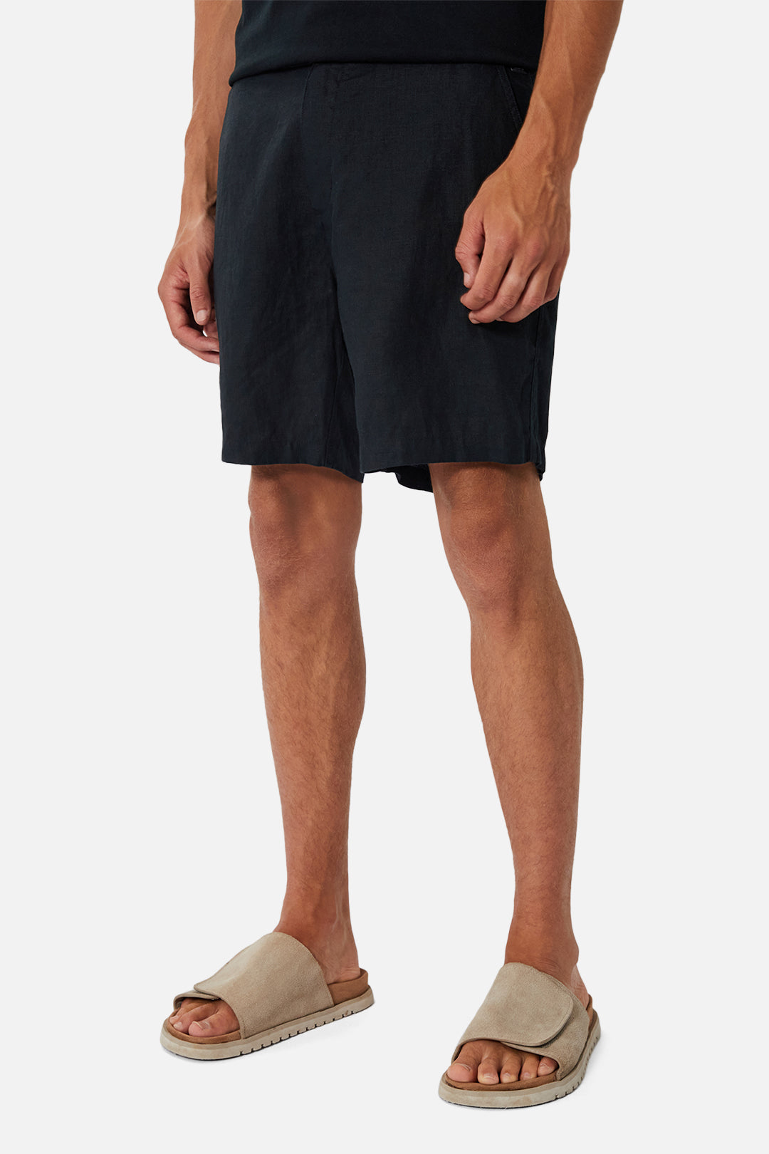 Milton Short Black Men's Casual T-Shirt - Soft Cotton Comfort Fit Tee for Everyday Wear | Perfect for Gym, Lounge & Street Style Outfits