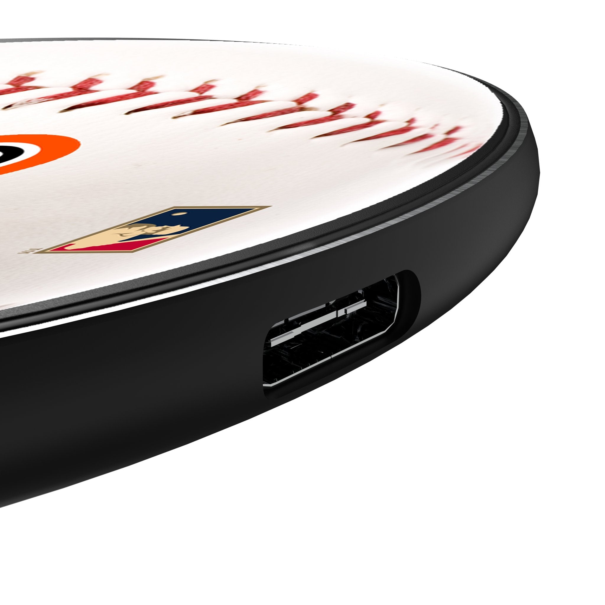 Baltimore Orioles 1955 Cooperstown Collection 15W Fast Wireless Charger - Vintage Baseball Team Logo Charging Pad for Home, Office & Car Use