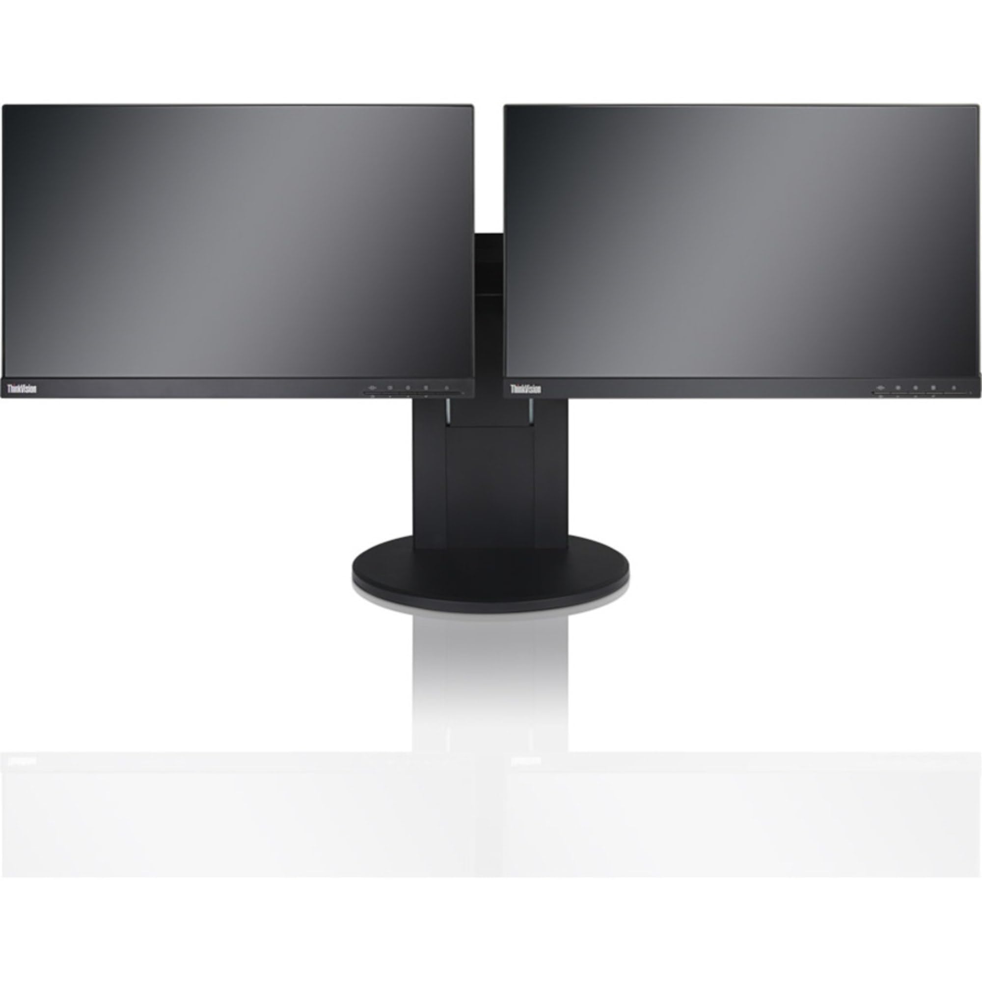 Lenovo ThinkCentre Tiny Dual Monitor Stand - Adjustable Height & VESA Mount for Home & Office Workspace Setup
