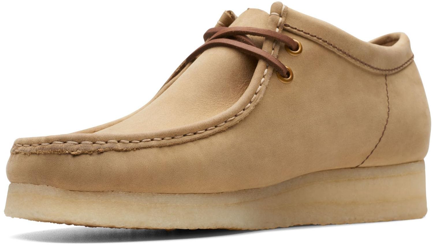 Wallabee Men's Originals Brown Leather Shoes | Comfortable & Stylish Casual Footwear for Everyday Wear | Perfect for Work, Travel & Outdoor Activities