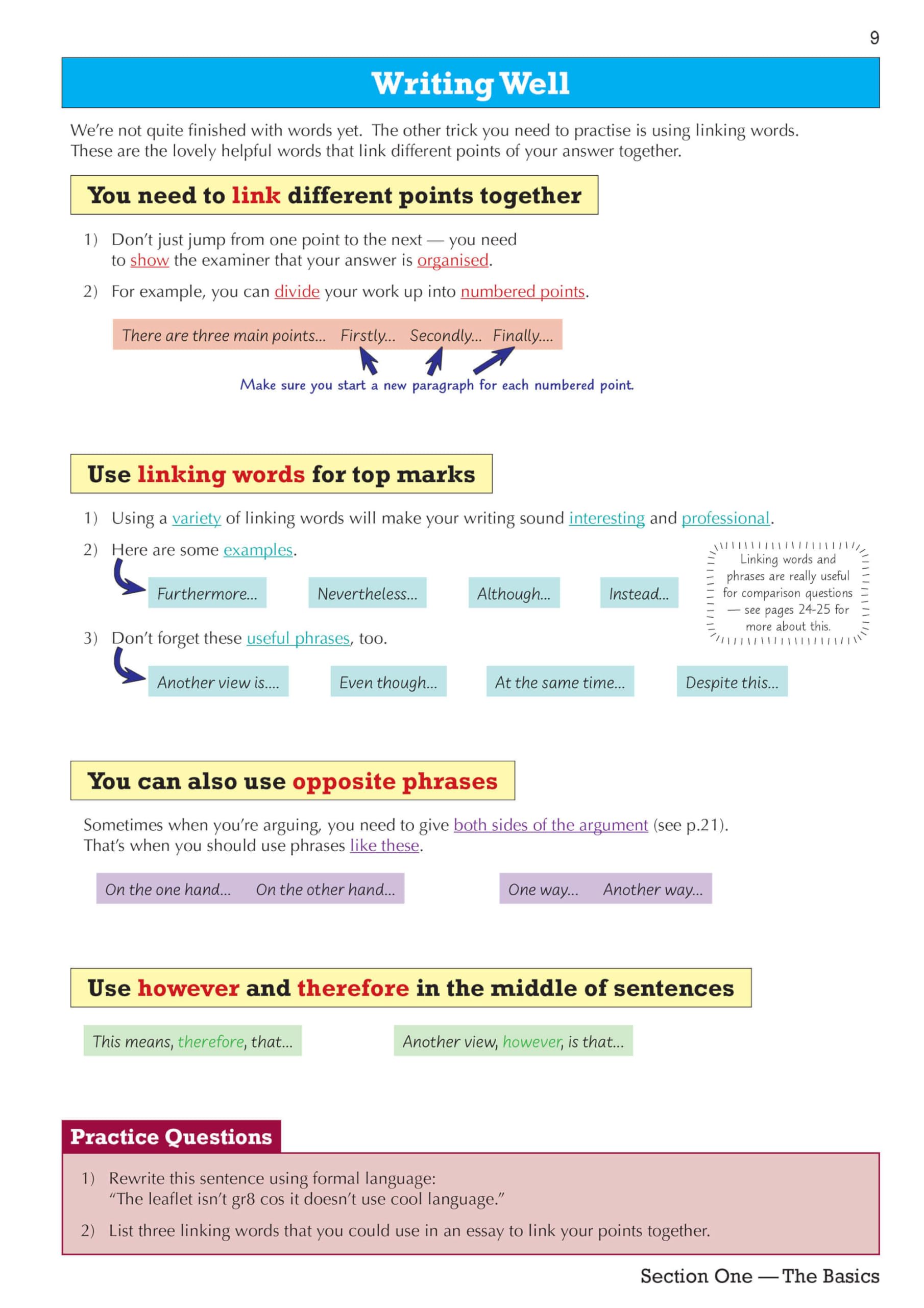 GCSE English Writing Skills Revision Guide with Online Edition - 2025 & 2026 Exam Prep | CGP GCSE English Study Book | Perfect for Home Learning & Classroom Use