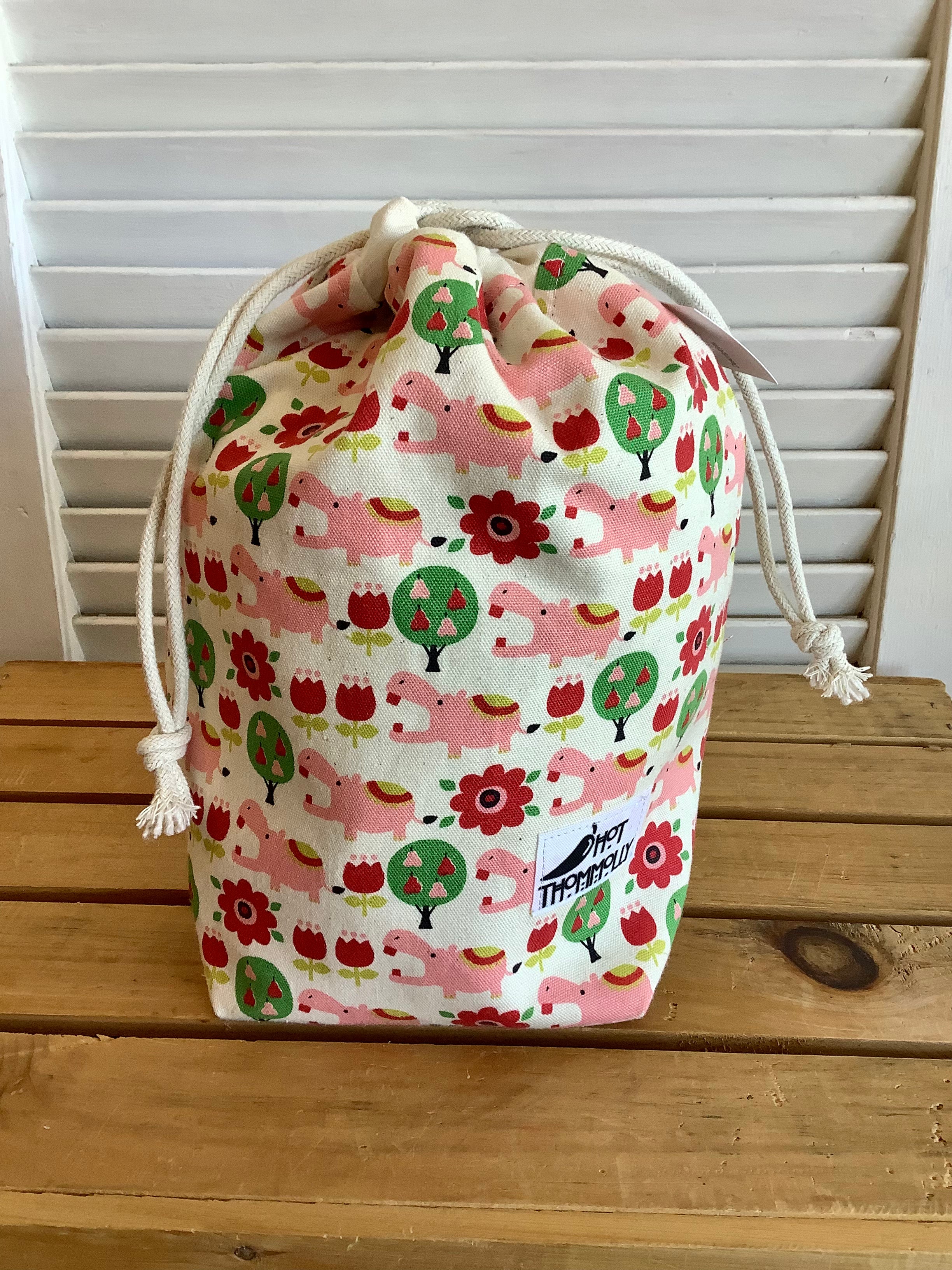 Hot Thommolly Drawstring Bags - Lightweight & Durable Backpack for Gym, Travel & School | Water-Resistant Sports Sack with Adjustable Straps