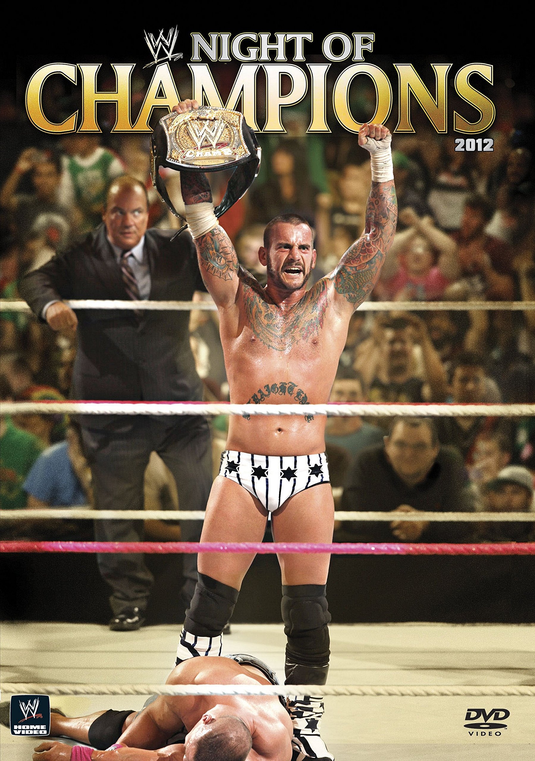 WWE Night of Champions 2012 Full Event DVD - Official Wrestling Pay-Per-View | Collectible WWE Merchandise for Fans | Perfect for Home Viewing & Wrestling Collections