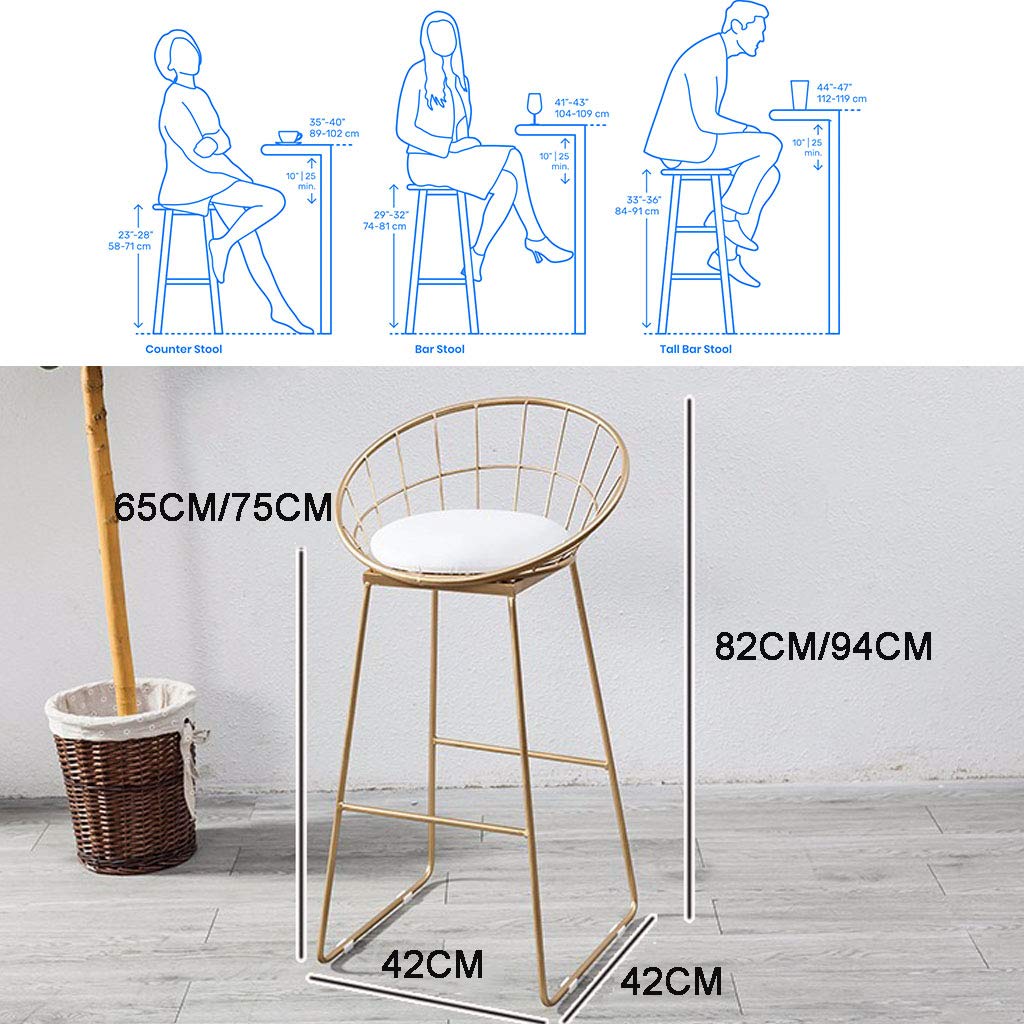Velvet Upholstered Bar Stools Set of 2 with Metal Backrest, 350 lbs Capacity Kitchen Counter Chairs for Breakfast, Pub, and Home Bar Use