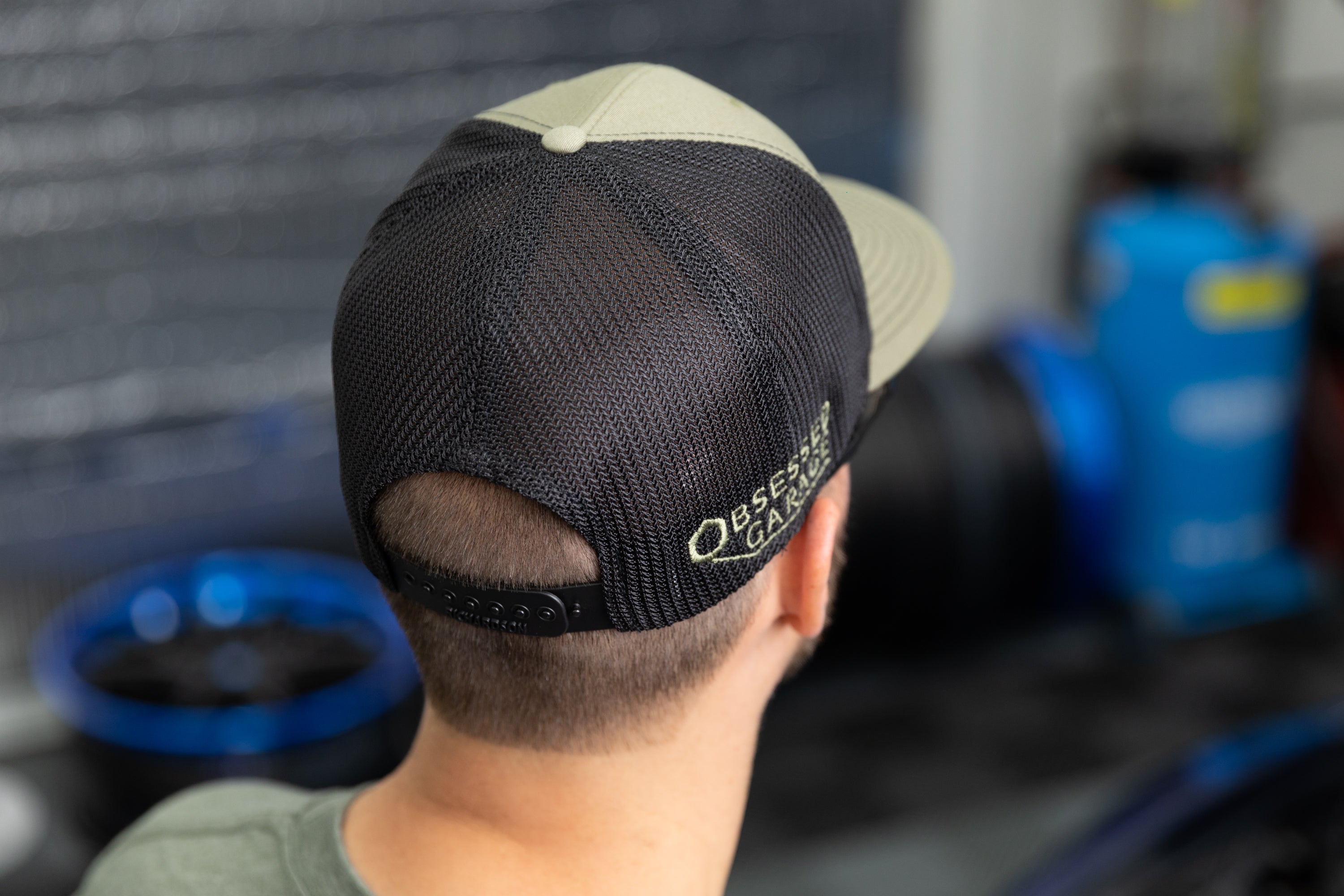 Obsessed Garage Raised Hex Hat Snapback Cap - Stylish Adjustable Dad Hat for Men & Women | Perfect for Outdoor Activities, Sports, and Casual Wear