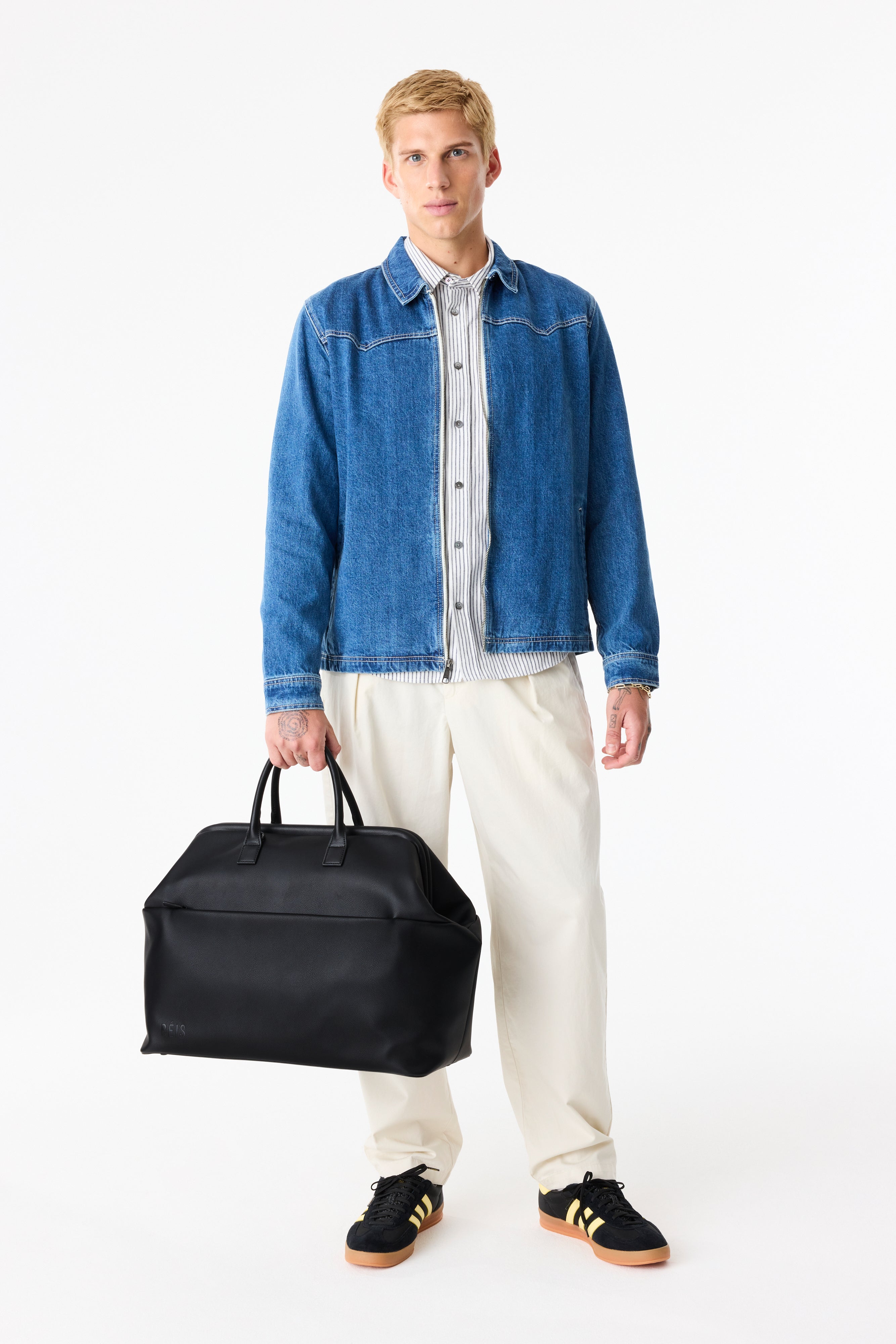 The Wicked Weekender - Stylish Black Travel Bag for Women & Men | Perfect for Weekend Getaways, Gym, Work & Overnight Trips