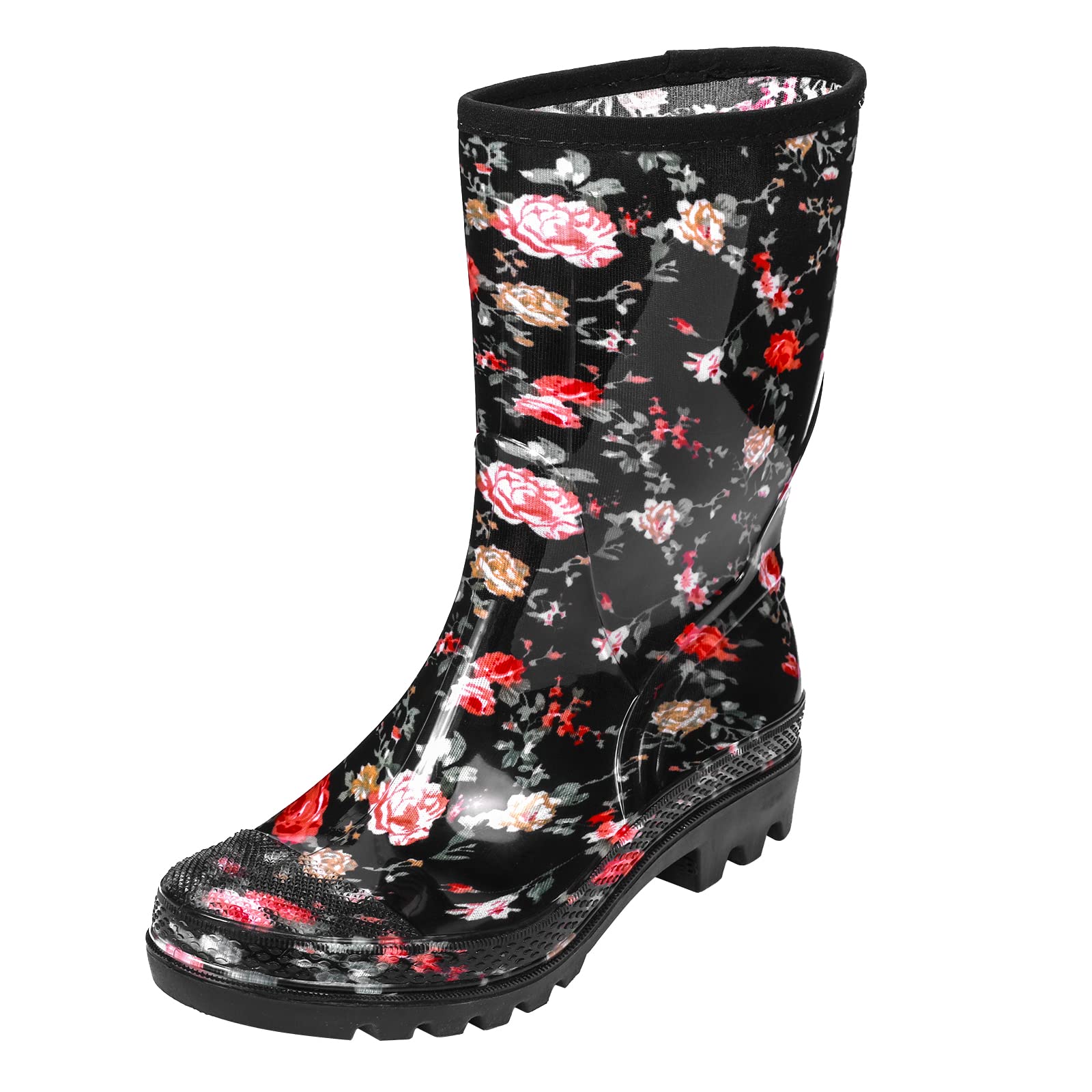 Waterproof Women's Rain Boots - Lightweight, Warm & Comfortable for Outdoor & Gardening
