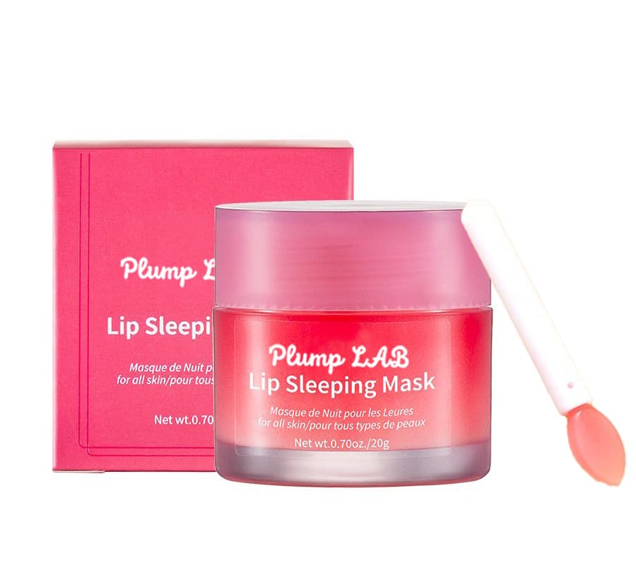 Overnight Lip Sleeping Mask & Daytime Lip Balm for Dry Lips - Hydrating & Nourishing Treatment for Men & Women | Perfect for Night Care & Daily Moisturizing