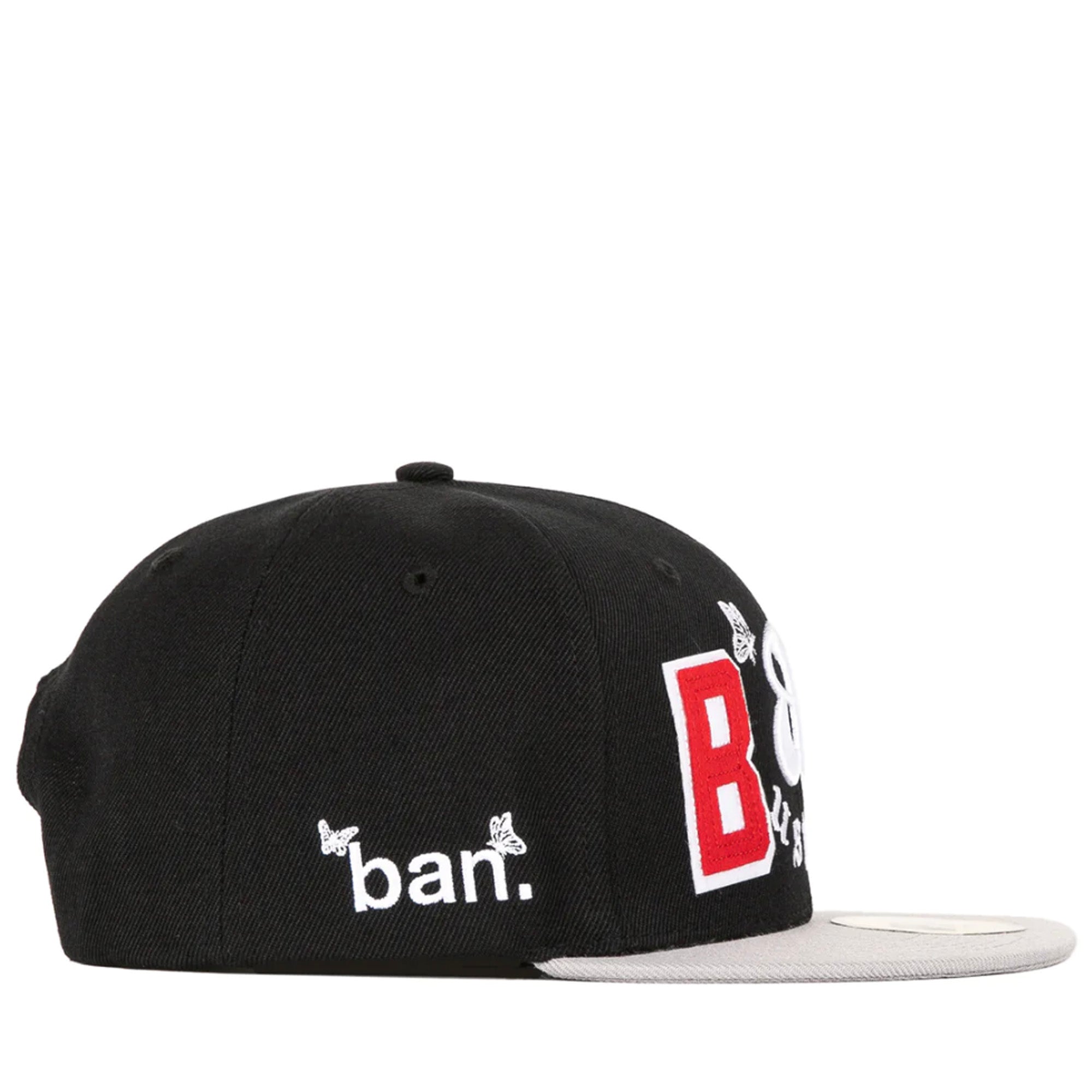 Brand About Nothing Austin Exhibit A Hat - Black/Grey | Adjustable Snapback Cap for Men & Women | Perfect for Outdoor Activities, Sports, and Casual Wear