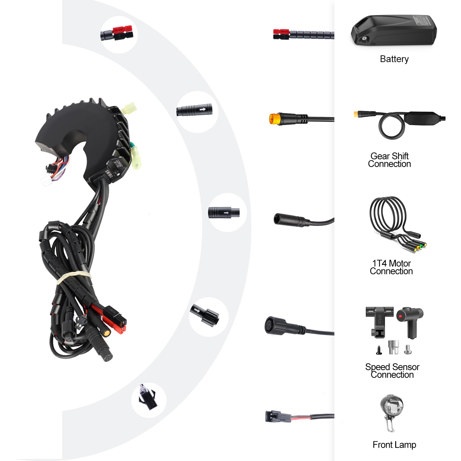 BAFANG 48V 1000W 30A BBSHD BBS BBS03B Mid Drive Electric Bike Motor Controller - Replacement Part for E-Bike Conversion Kits | Perfect for Commuting, Mountain Biking & Off-Road Adventures