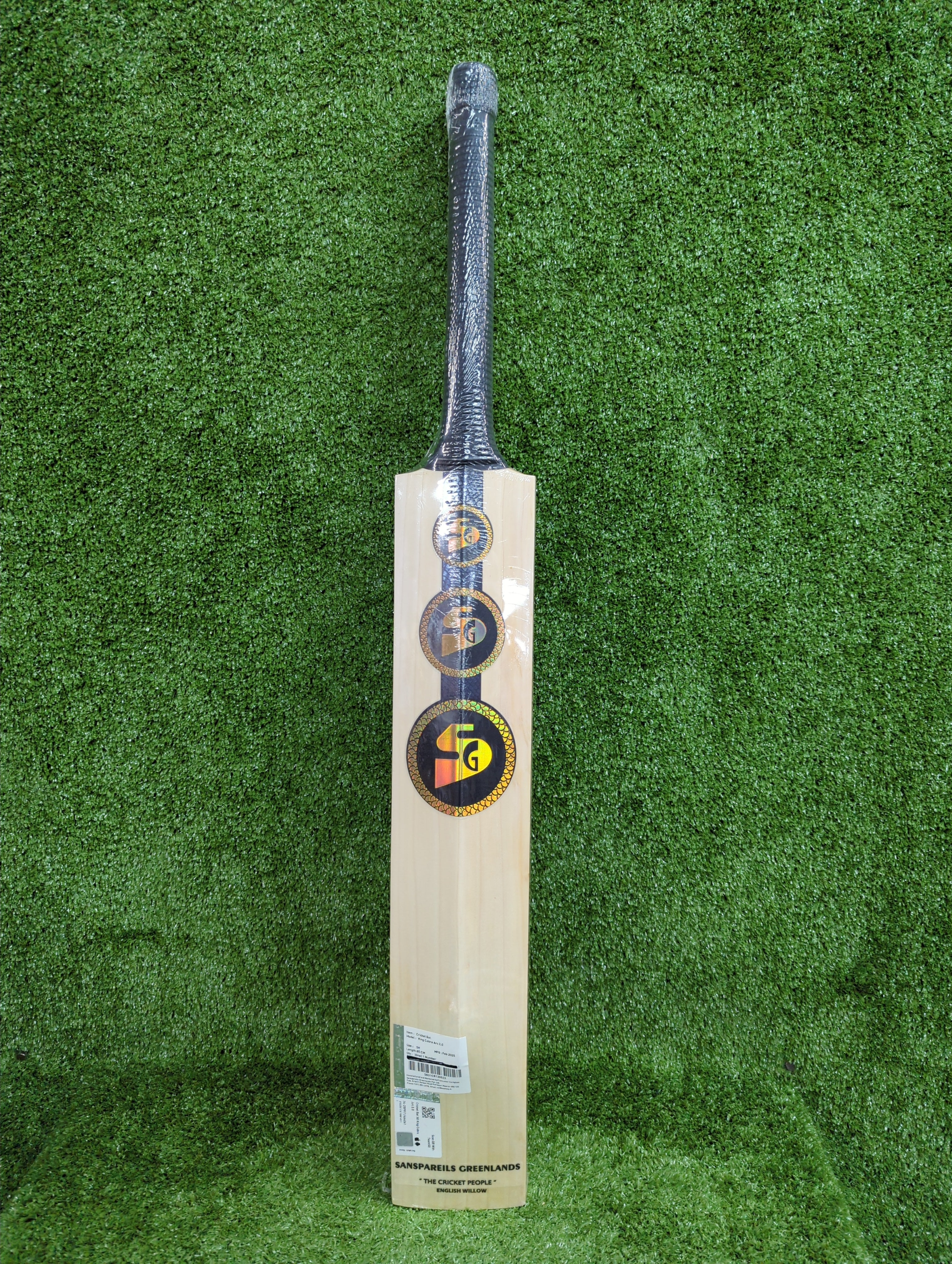 SG King Cobra Arc 2.0 English Willow Cricket Bat - Premium Performance for Professional & Club Cricket Matches
