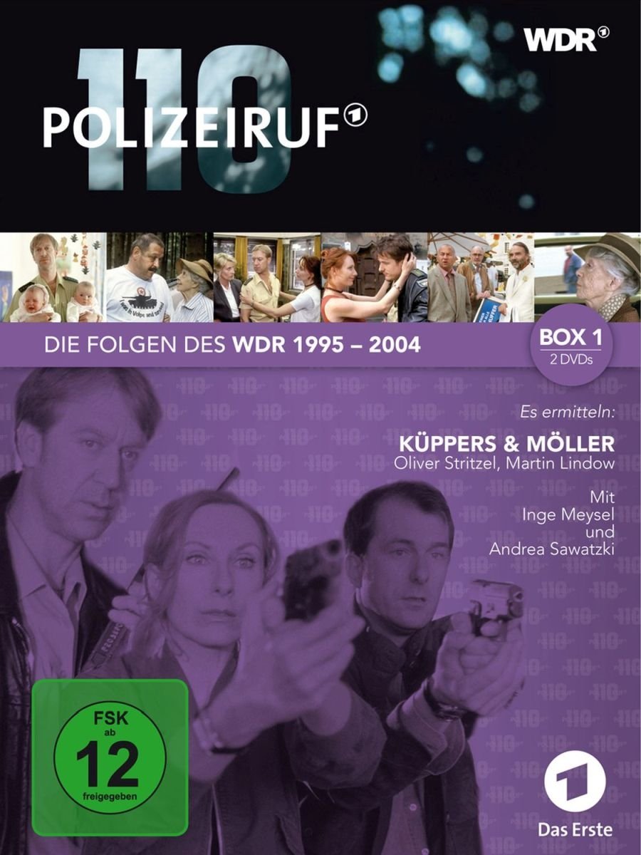 POLIZEIRUF 110 - WDR BOX 1 - DVD Collection | German Crime Drama Series | Perfect for Crime Show Enthusiasts & German Language Learners