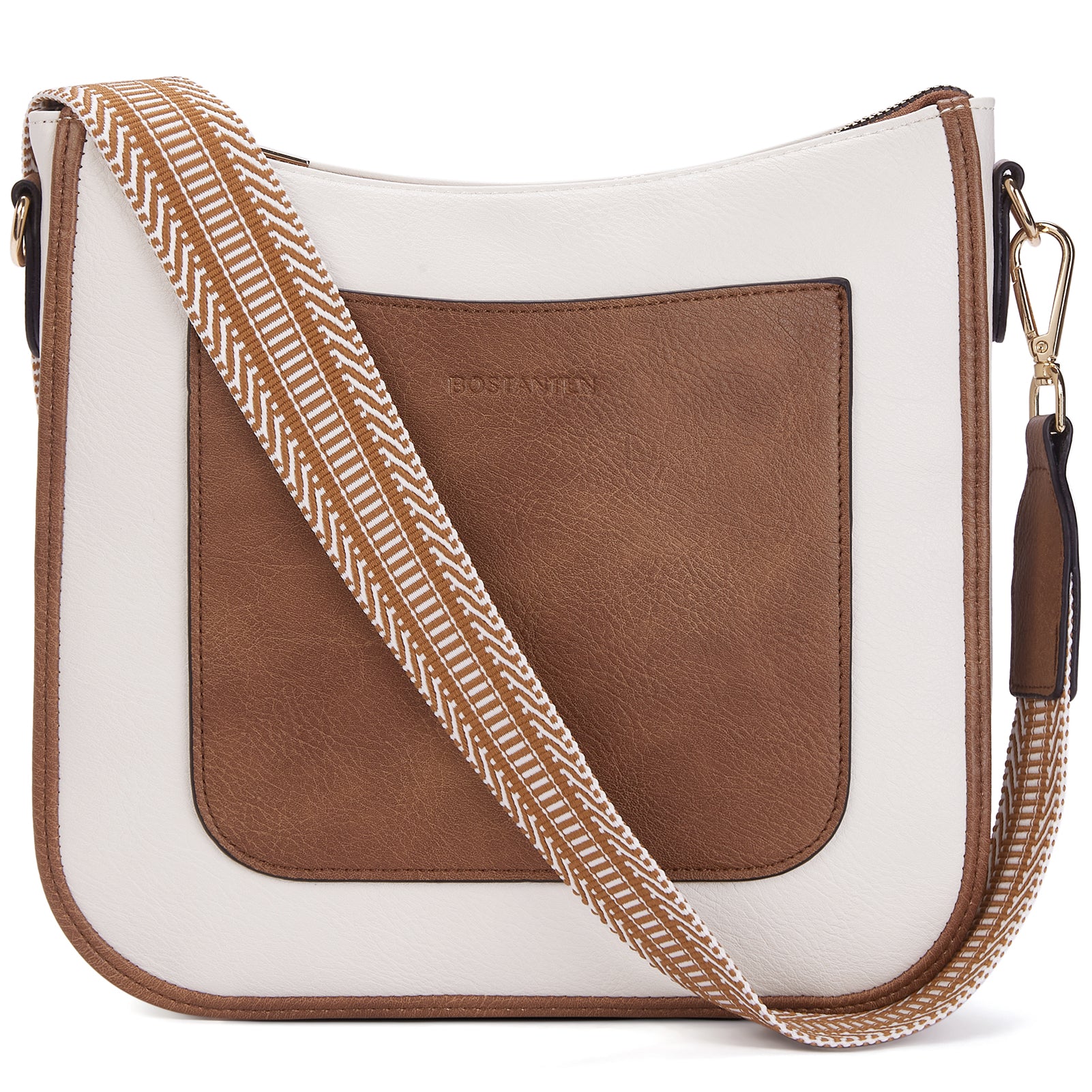 Nola Reversible Boho Straps Vegan Leather Hobo Handbags for Women - Stylish Crossbody Purse for Travel, Work & Everyday Use