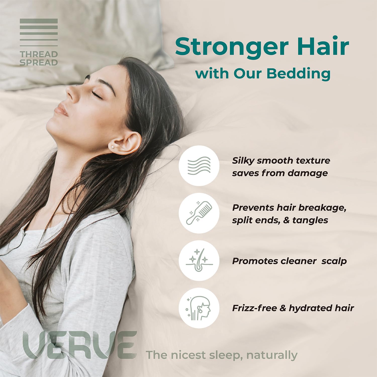80% Cotton 20% Bamboo Viscose Split King Sheet Set - 5 Piece Cooling Luxury Bedding with 16