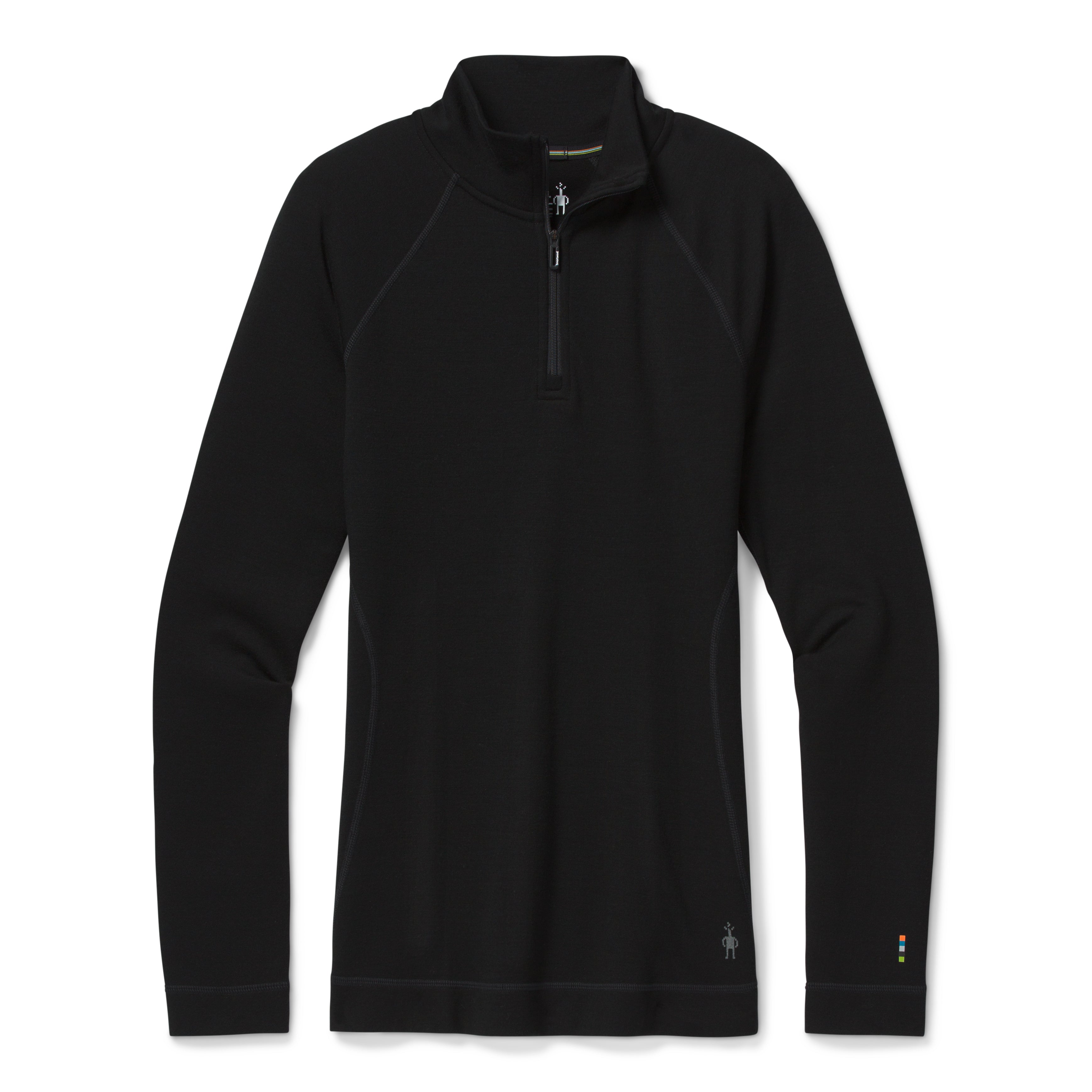 Women's Classic Thermal Merino Wool Base Layer 1/4 Zip Top - Warm Winter Long Sleeve Shirt for Hiking, Skiing & Outdoor Activities | S24