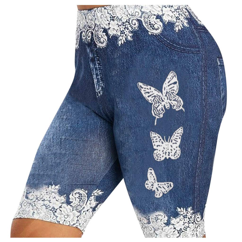 Women's Low Waist Stretchy Denim Shorts - Casual Frayed Jean Shorts for Summer | Perfect for Beach, Music Festivals & Everyday Wear