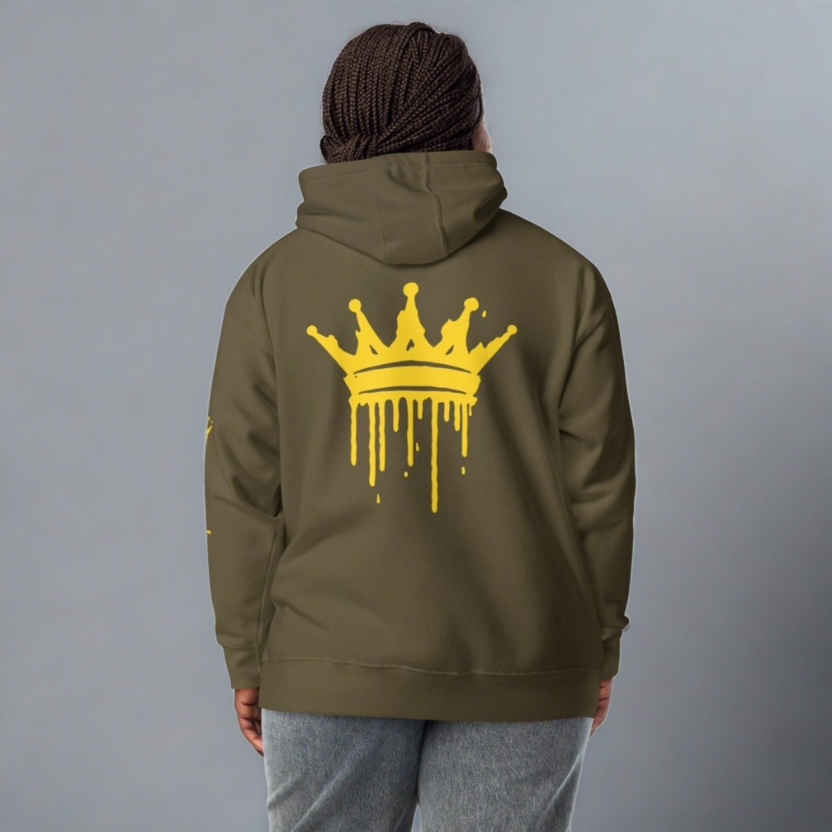 Urban Reign Premium Hoodie 'Just for Today' & Crown Series - Stylish Comfort for Streetwear, Casual Outfits & Everyday Wear