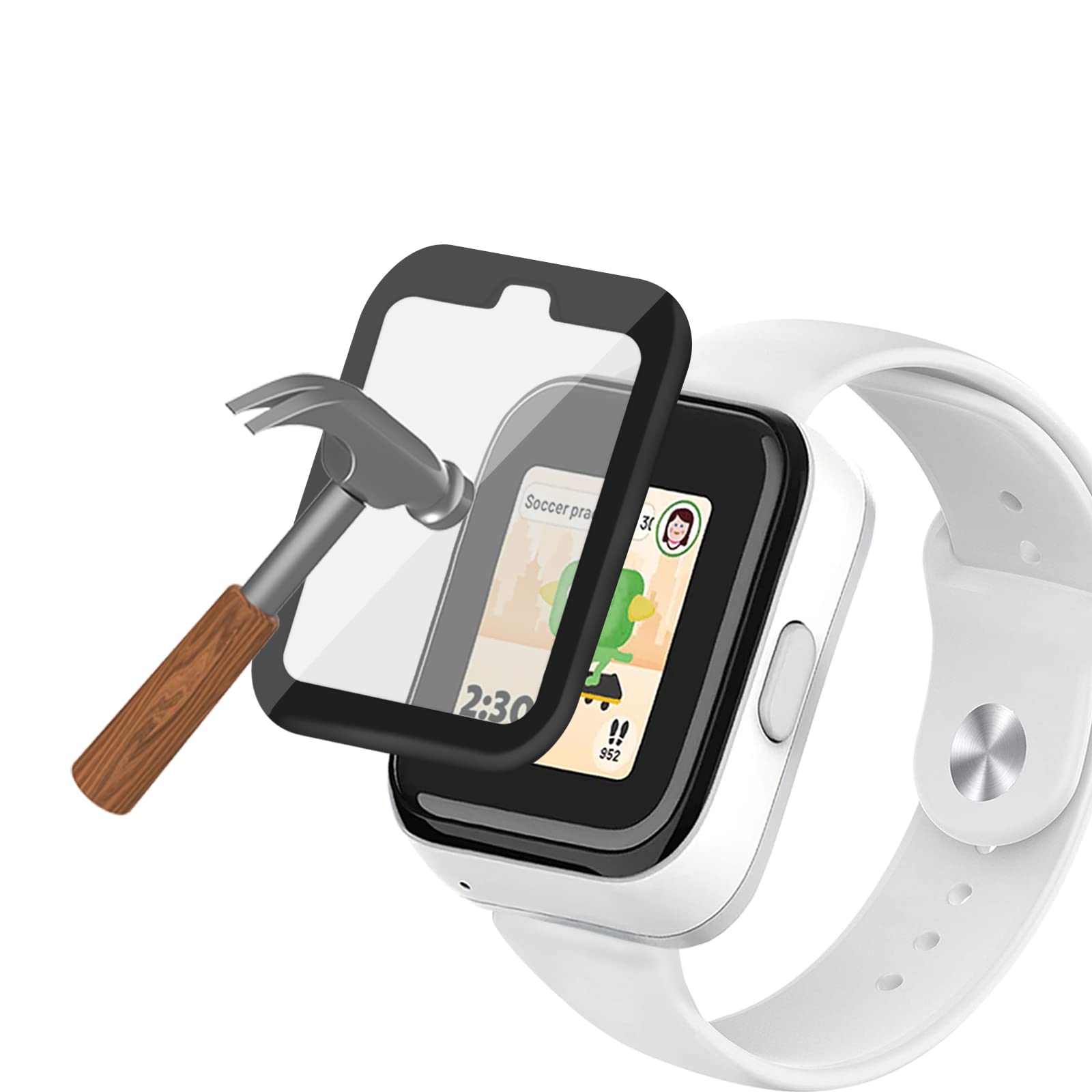 3 Pack SyncUp Kids Watch Screen Protector - Anti-Scratch & Touch Sensitive for Play & School