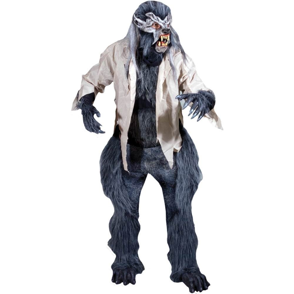 Night Crawler Killer Wolf Costume for Adults - One Size Fits Most - Perfect for Halloween, Cosplay, and Horror Themed Parties