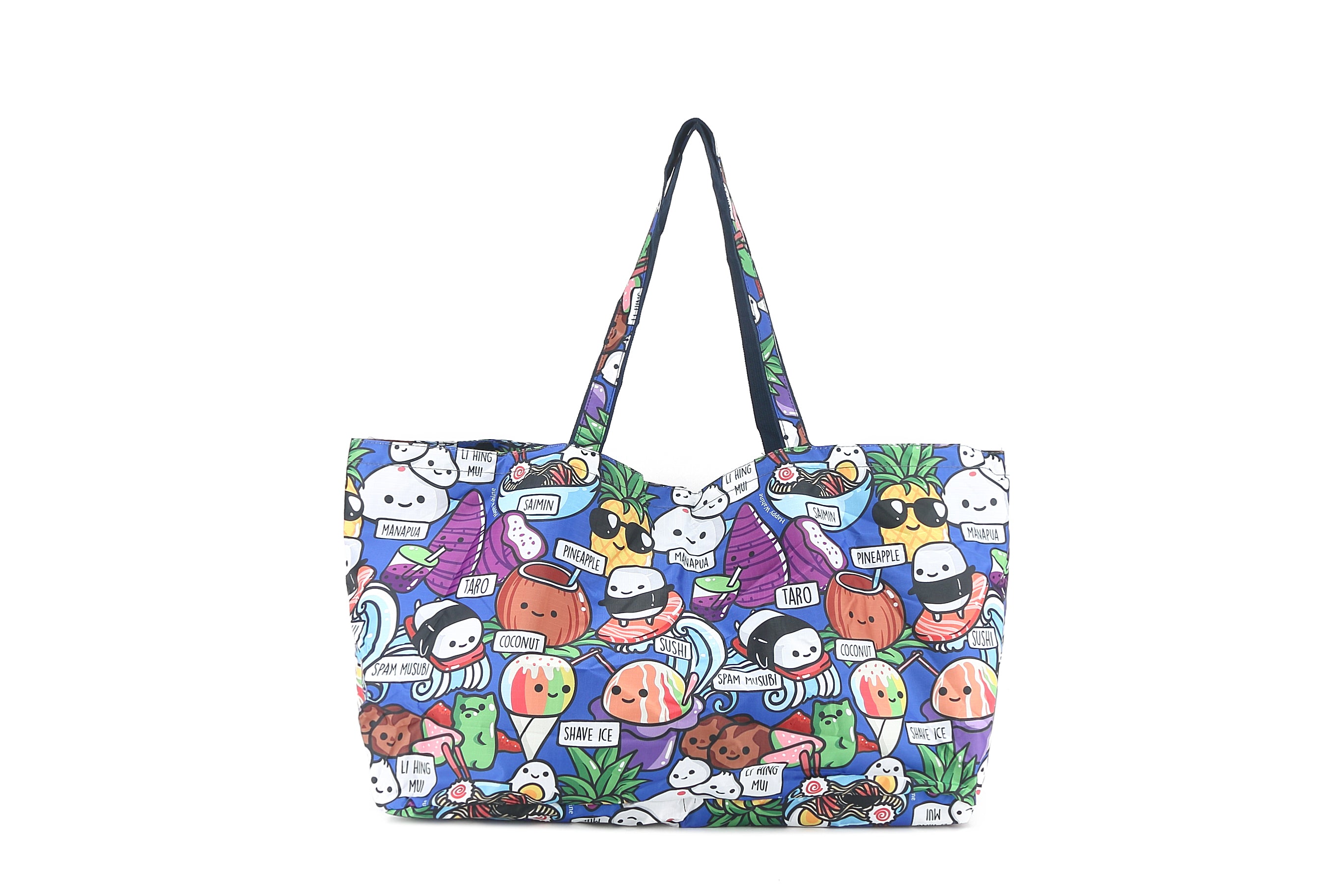 Stylish Carry All Tote Bag in Hawaii Blue - Perfect for Beach, Travel, Shopping & Everyday Use