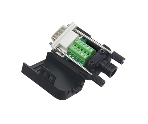 20PCS Female DB9 Solderless Breakout Connector - RS232 D-SUB 9 Pin Serial Port Terminal Adapter for Industrial Automation & Computer Networking