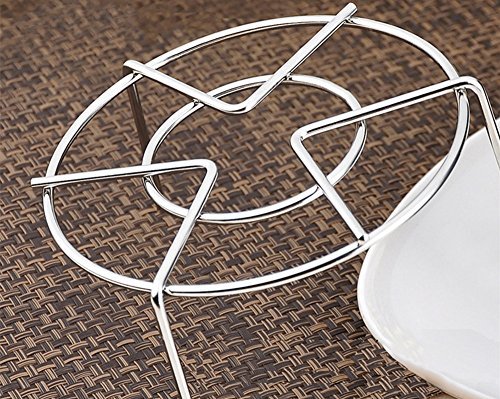 Stainless Steel Steamer Rack Stand - Heavy Duty Multi-Function Steamer Basket for Cooking, 5.9