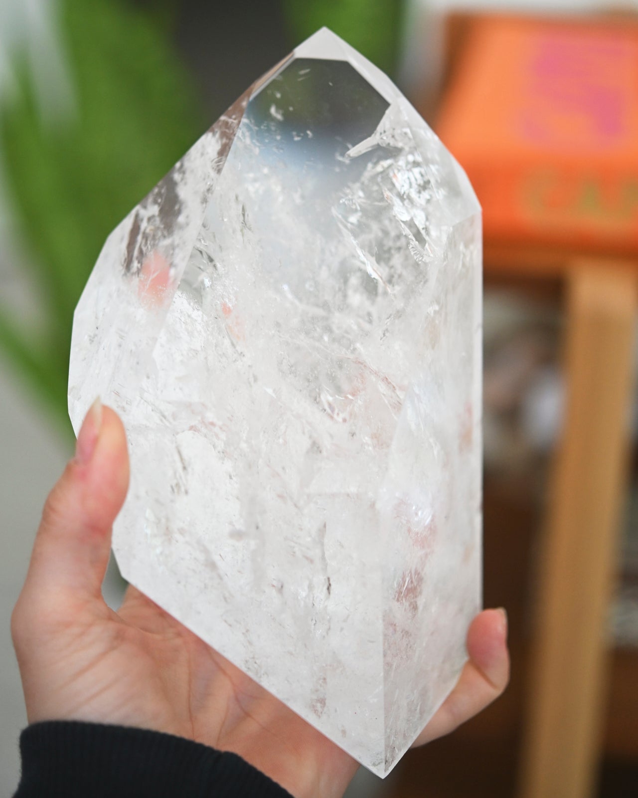 Natural Chunky Rose Quartz Crystal - 3.7lbs Healing Stone for Meditation, Reiki, Home Decor & Jewelry Making | Raw Rough Gemstone for Spiritual Energy, Chakra Balancing & Positive Vibes
