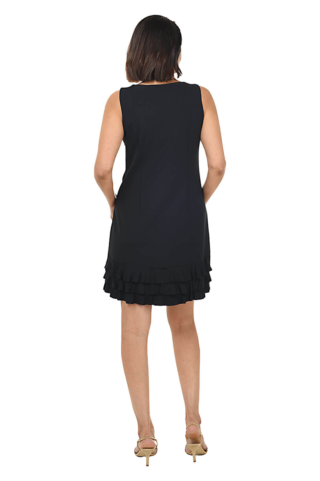 UPF50+ Sun Protection Ruffle Dress for Women - Lightweight, Breathable Summer Beach Dress for Outdoor Activities, Vacations & Casual Wear