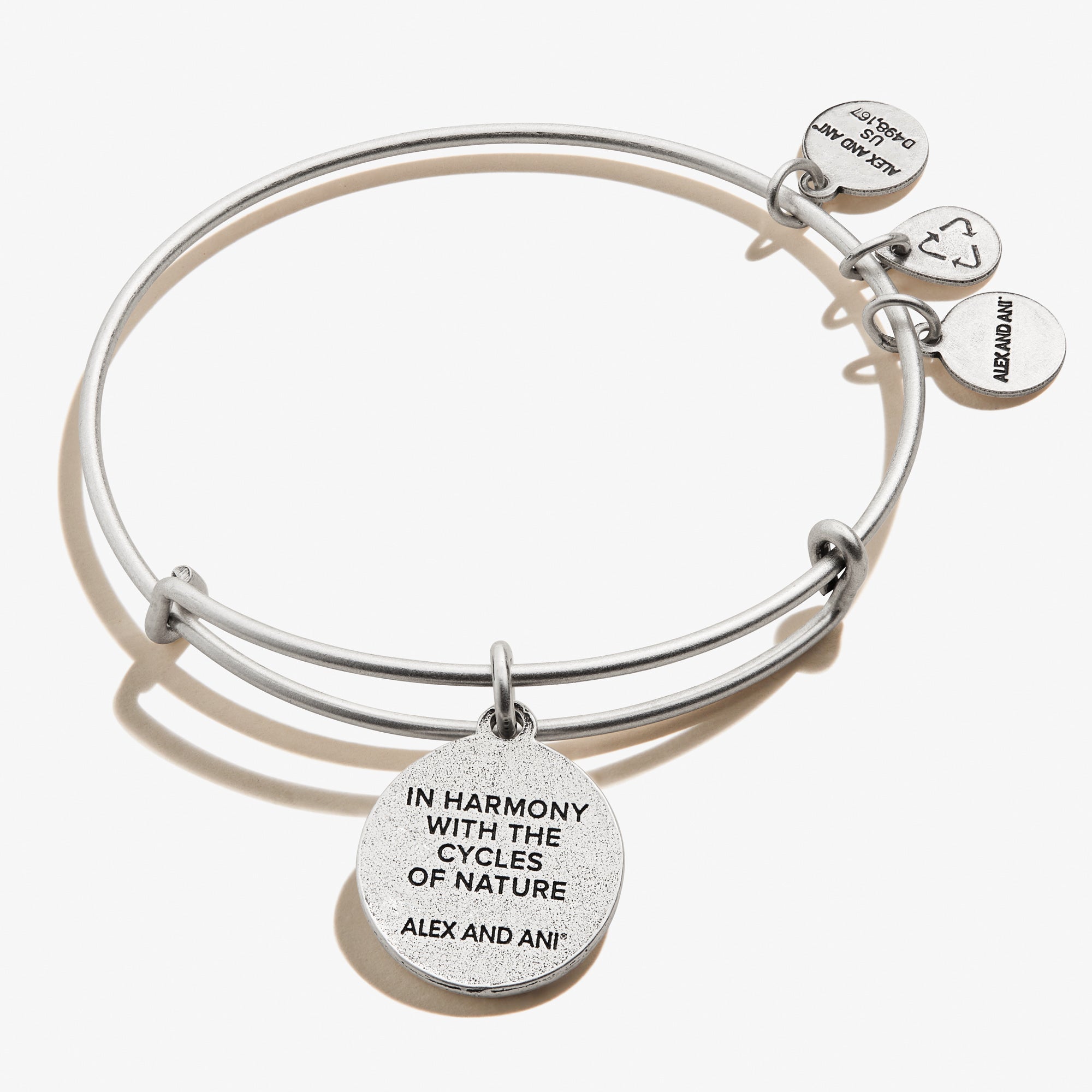 Crescent Moon Charm Bangle Bracelet for Women - Elegant Silver Moon Jewelry for Boho Fashion & Everyday Wear - Perfect Gift for Birthday, Anniversary & Special Occasions