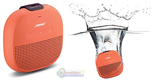 Bose SoundLink Micro: Compact Waterproof Bluetooth Speaker with Rich Bass - Perfect for Outdoor Adventures, Beach, Pool & Travel (Bright Orange)