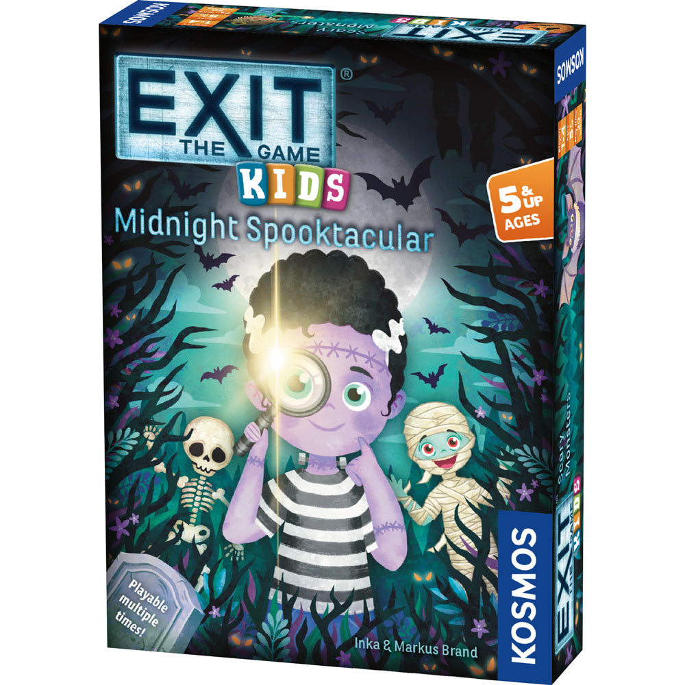 EXIT: The Game – Kids Midnight Spooktacular | Fun Family Escape Room Board Game for Kids Ages 8+ | Perfect for Halloween Parties & Family Game Nights