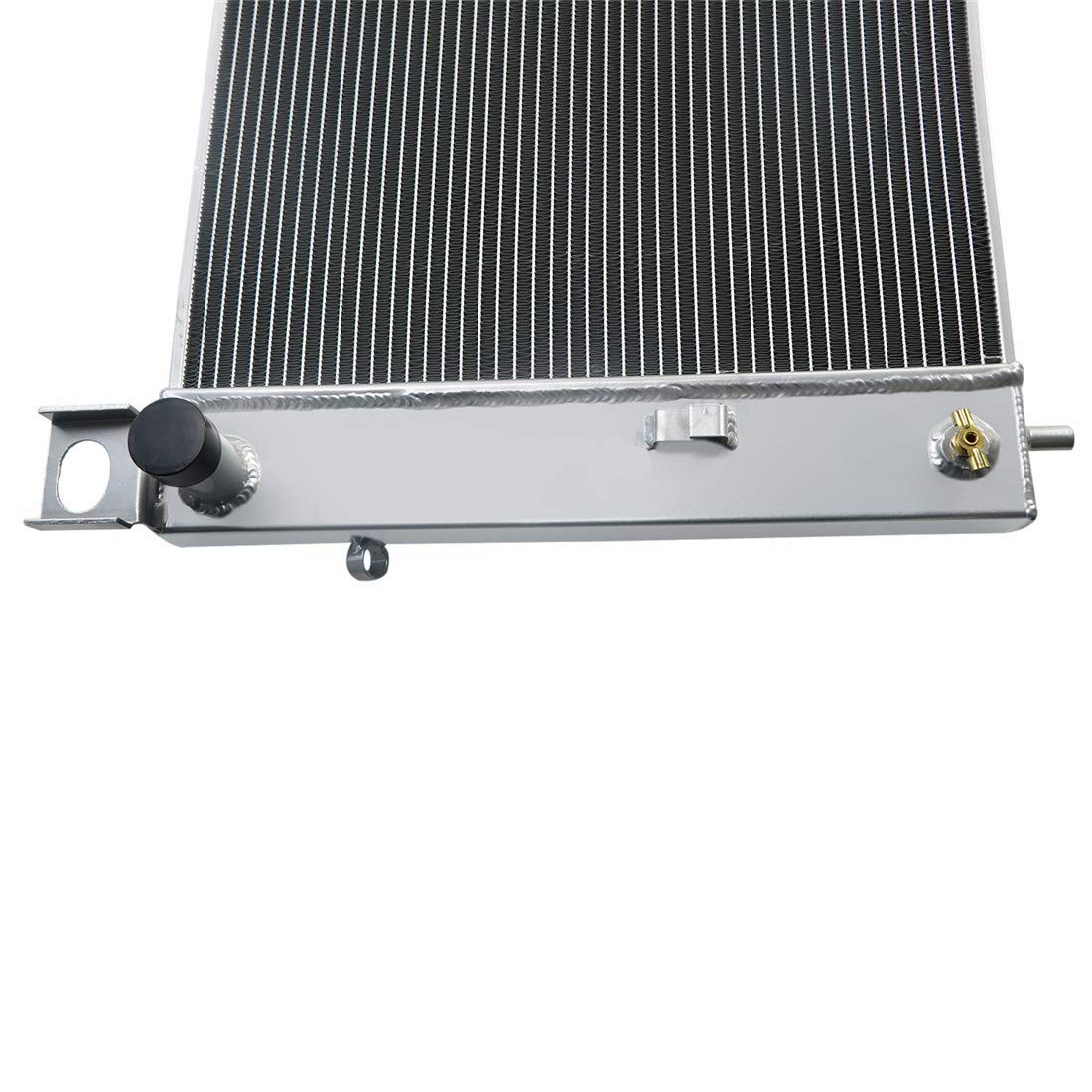 Full Aluminum Radiator with Fan Shroud & Thermostat Relay Kit for 1999-2014 GMC Chevrolet Sierra/Yukon/Silverado/Suburban 1500 2500 3500 HD - 40