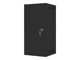 LANBERG 10 Wall Mounted 12U Server Rack Cabinet (280x310mm, Black) - Perfect for Network Equipment, Data Centers & Office IT Installations