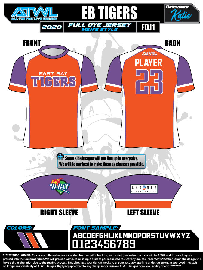 East Bay Spring 2020 Baseball Jerseys - Custom Team Uniforms for Youth & Adult Baseball Leagues - Perfect for Games, Practices & Tournaments